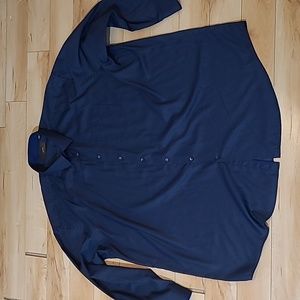 Versa by Eccolo men's 4XLT blue shirt